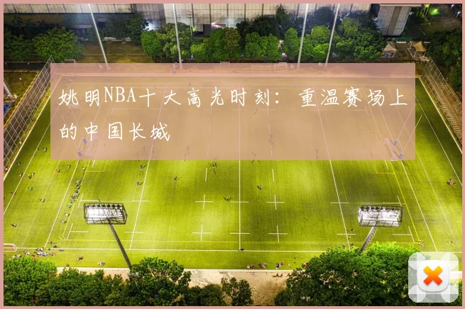 姚明NBA十大高光时刻：重温赛场上的中国长城
